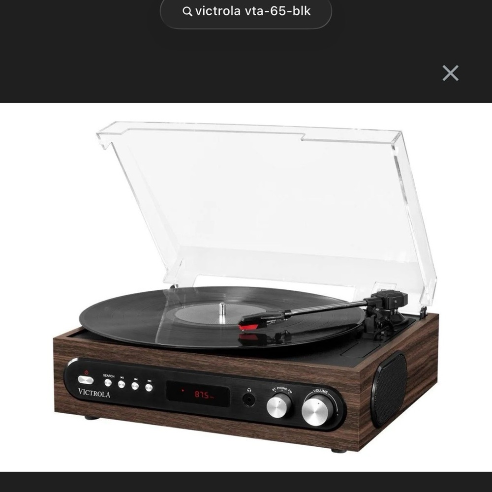 Victrola VTA-65- Black